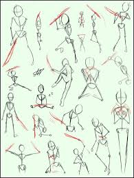 How to draw female demons with a sword? Fighting Female Action Poses Drawing Novocom Top