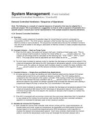 4 3 4 Demand Controlled Ventilation Sequence Of Operation Guide