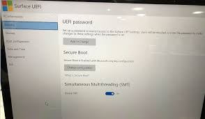 Also there's no tpm options in uefi. Surface Laptop 3 No Tpm Settings In Eufi Microsoft Community