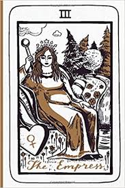 The empress tarot card meaning. The Empress Tarot Card Journal Major Arcana Tarot Card Notebook Publishing D J 9798639875977 Amazon Com Books