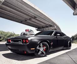 Black And Red Challenger Muscle Automobile Nice Photo Matte Black Cars Black Car Dodge Challenger