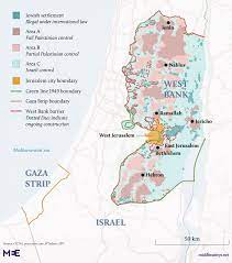 Israel would also transfer some land from its side of however, the majority of israelis support a two state solution, israel has offered palestine a state several times, it is the stance of the current. Annexation How Israel Already Controls More Than Half Of The West Bank Middle East Eye