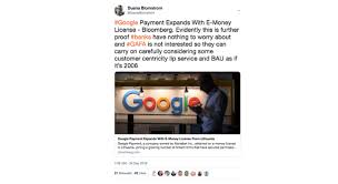 Google S E Money License And The 8 Reasons Why Bankers Are Relaxed Banker Relaxed Money