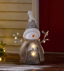 We did not find results for: Indoor Outdoor Holiday Lighted Woodland Snowman Statue Plowhearth