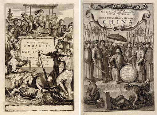 OGILBY, John, translator. NIEUHOFF, Jan (1640-1672). An Embassy from the East-India Company of the United Provinces, to the Grand Tartar Cham Emperor of China. London: by the Author, 1673. | Christie's
