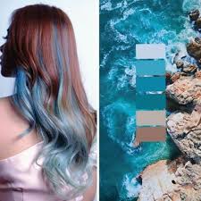 Sebelum mengecat rambut ke warna biru, anda harus mencerahkannya sebisa mungkin sebagai kanvas cat baru. Talita Salon Inspirasi Warna Rambut Blue Ocean Full Facebook