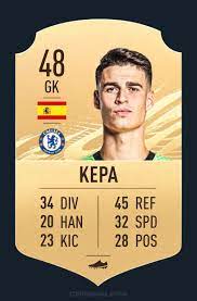 He is currently 26 years old and plays as a goalkeeper for chelsea in england. Sahil On Twitter Kepa Fifa21 Card Leaked Fut Chelsea Kepa