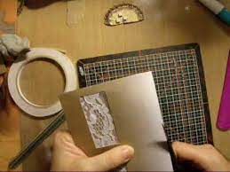 Now, all you need to do is, sew them with strings to attach all the cards together so that they are held against each other. How To Make A Vintage Card Youtube
