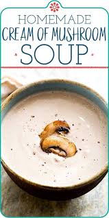 Cream Of Mushroom Soup Recipe With Video Simplyrecipes Com Recipe Stuffed Mushrooms Creamed Mushrooms Mushroom Soup Recipes
