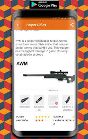 Garena free fire (also known as free fire) is a battle royale game, developed by 111 dots studio and published by garena for android and ios. All Weapon Guide For Free Fire 2020 For Android Apk Download