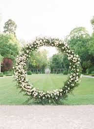 6 9ft Sircle Wedding Arch Wedding Ceremony Decor Flower Etsy Wedding Arch Wedding Archway Metal Wedding Arch