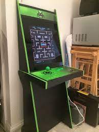 Vigolix Green Invader Cabinet Arcade Cabinet Plans Arcade Cabinet Diy Arcade Cabinet