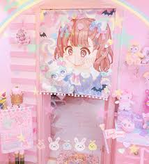Kawaii bedding, alarm clocks, bed covers, furniture, lights, soft furnishings & more we have everything you need to fulfil a girls. Kawaii Princess Room Decoration Curtain Himi Store Online Store Powered By Storenvy