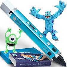 3d Pen For Kids 3d Printing Pen Set Kit For Girls Boys Teens Adults 3d Drawing Pencil Pla Abs Original With Dis 3d Drawing Pen 3d Drawings Gift Drawing