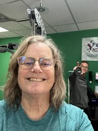 Exercise routine and lymphatic drainage massage