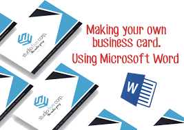 You can go ahead and take advantage of a professionally designed. How To Videos Making Your Own Business Cards Using Microsoft Word