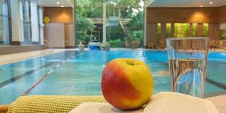 Water Park Parkbad Volksdorf Hamburg Be It All Weather Pool Saline Spa Or Sauna Village Architectural F Hotel Design Architecture Water Park Hotel Concept