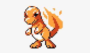 Pokemon by taste pokemon red & green sprites. Pokemon Charmander Red Cute Videogames Sprite Freetoed Pokemon Red Version Reproduction Nintendo Game Boy Free Transparent Png Download Pngkey