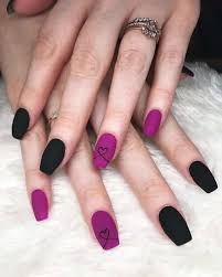 Matte french design for short and long nails. 120 Dazzling Matte Nail Designs To Wear In 2021