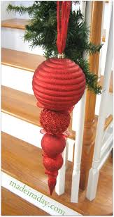 Swanky Stacked Ornament Large Christmas Ornaments Large Christmas Decorations Diy Christmas Ornaments