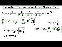 By the ratio test, it is convergent. Calculus 2 Infinite Sequences And Series 72 Of 86 Sum Of An Infinite Series Ex 1 Youtube