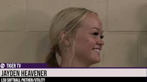 LSU Softball players speak to media ahead of the Purple & Gold Challenge