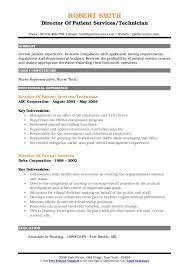 Advances the customer experience in surgical services; Director Of Patient Services Resume Samples Qwikresume