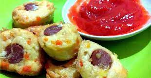 Resep Roll Tahu Isi Sosis Oleh Putri Santoso Recipe Cemilan Resep Sosis