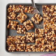 Peanut Brittle Bars Recipe In 2020 Peanut Brittle Peanut Recipes No Bake Bars