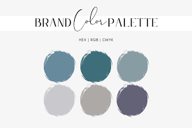 Teal Gray Color Palette - Etsy