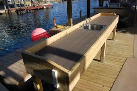 Cleaning Table Fish Cleaning Table Fish Cleaning Station Lakefront Living
