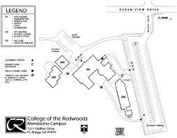 College Of The Redwoods Map 2