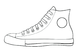 Sneaker Coloring Page Printable Printable Tennis Shoe Coloring Pages Sneaker Coloring Page Shoes Coloring Page Th Pete The Cat Shoes Shoe Template Pete The Cat
