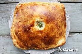 пирог с яйцом и зеленым луком из слоеного теста Pirog S Yajcom I Zelenym Lukom V Duhovke Recept S Foto