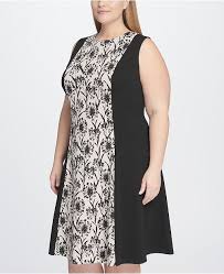 Tommy Hilfiger Plus Size Shadow Print Fit And Flare Dress Reviews Dresses Plus Sizes Macy S Fit And Flare Dress Flare Dress Plus Size Gowns Formal