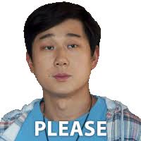 Please Bruce Sun Sticker