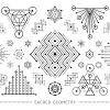3d cube style white seamless pattern design. 1