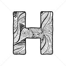 Choose from 37 3d letter h drawing stock illustrations from istock. Letter H Vector Image 1544133 Stockunlimited