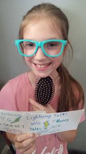 Our good friend Gweniviere Marks (G-Bolt) celebrated her 50th interview  today. 🎉 Gweniviere is a student at West Point Middle School who began  interviewing individuals all over Cullman County with her Lightning