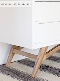 Great for replacement or your furniture building & refinishing projects. Adding Legs To A Mid Century Modern Dresser How To Dorsey Designs