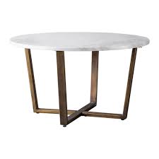 Get the best deals on marble round side tables. Earl Marble Top Round Coffee Table 80cm White Brass