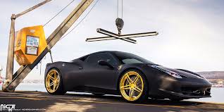 5 x 108 mm bolt pattern. Ferrari 458 Speciale W 21x9 5 Niche Roma Wheels