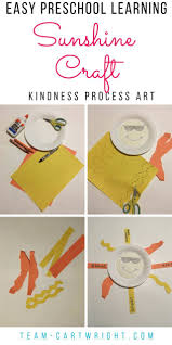 Need A Sun Art Project For A Rainy Day Try This Easy Process Art For Toddlers And Preschoolers Work On Fi Sunshine Crafts Kids Art Projects Easy Art Projects