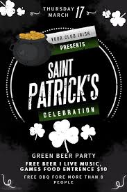 Create The Perfect Design By Customizing Easy To Use Templates In Minutes Easily Convert Your Image Designs I Event Poster Template St Patrick Poster Template