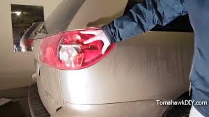 Some of the other bulbs in the tail light cluster such as the brake light or turn signal may also function as the tail light in your sienna. Toyota Sienna Tail Light And Reverse Light Replacement 2004 Current Youtube