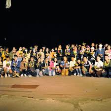 花壇鄉白沙坑迎燈排元宵節遶境祈福平安in 2021