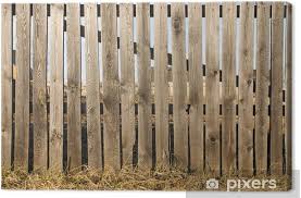 Whatever style or size of fencing you require, our large stocks mean that. Leinwandbild Wooden Fence Pixers Wir Leben Um Zu Verandern