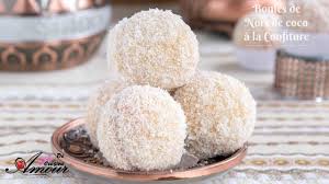 Boules De Noix De Coco A La Confiture Boules De Neige Gateaux Secs Par Boule De Noix De Coco Gateau Noix De Coco Recette Boule De Neige