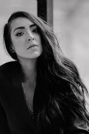 Black and White Moody Portrait