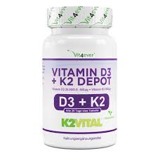 New research into vitamin d3 and k2 has given way to new multivitamin dietary supplements that could unlock unique health benefits to fight aging from the inside out. Vitamin D3 20 000 I E Vitamin K2 200 Mcg Kaufland De
